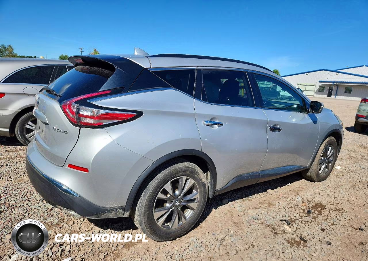 2017 Nissan Murano Sv VIN:5N1AZ2MH2HN105817 - 3