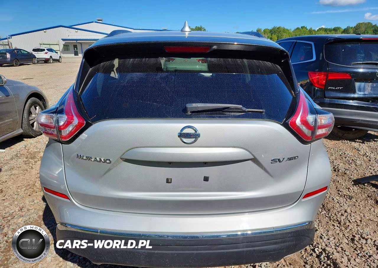 2017 Nissan Murano Sv VIN:5N1AZ2MH2HN105817 - 6