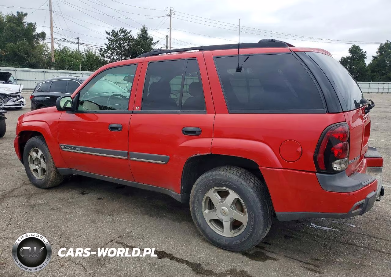 2002 Chevrolet Trailblazer VIN:1GNDT13S222334301 - 2