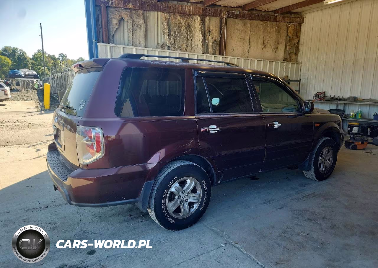 2008 Honda Pilot Vp VIN:5FNYF28298B026029 - 3