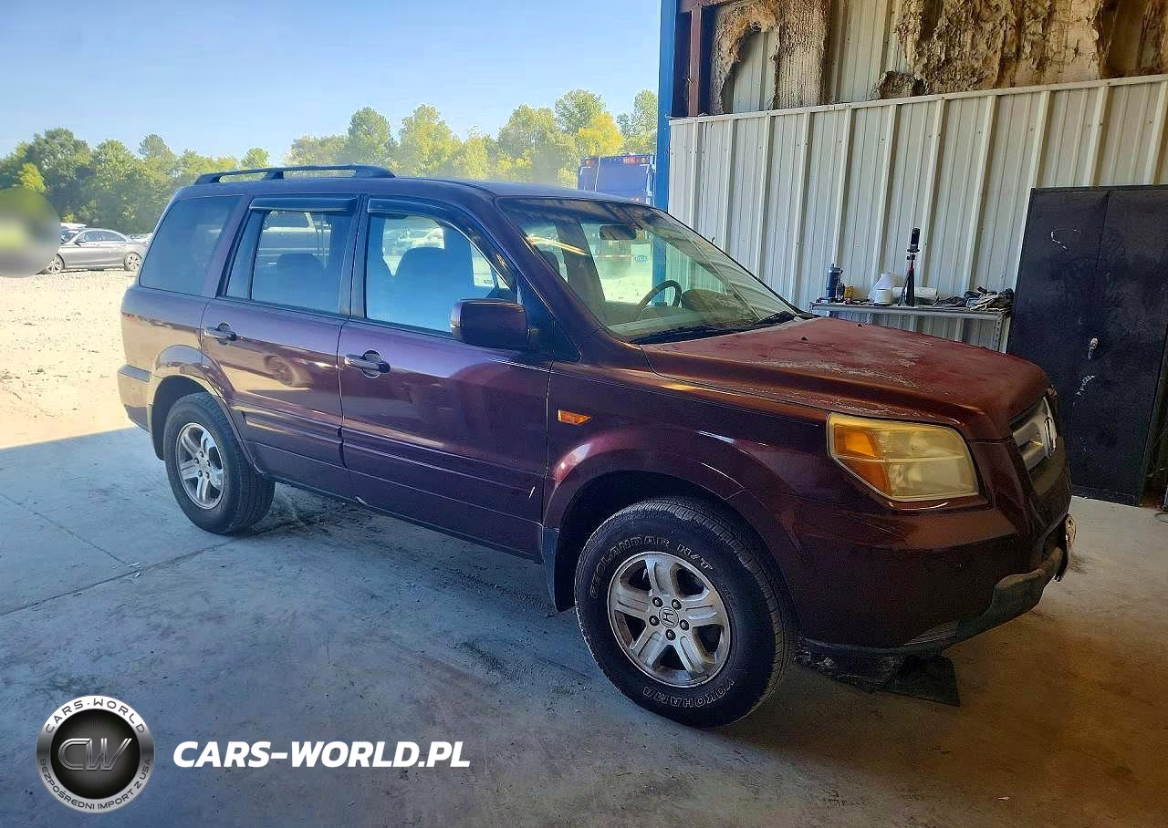 2008 Honda Pilot Vp VIN:5FNYF28298B026029 - 4
