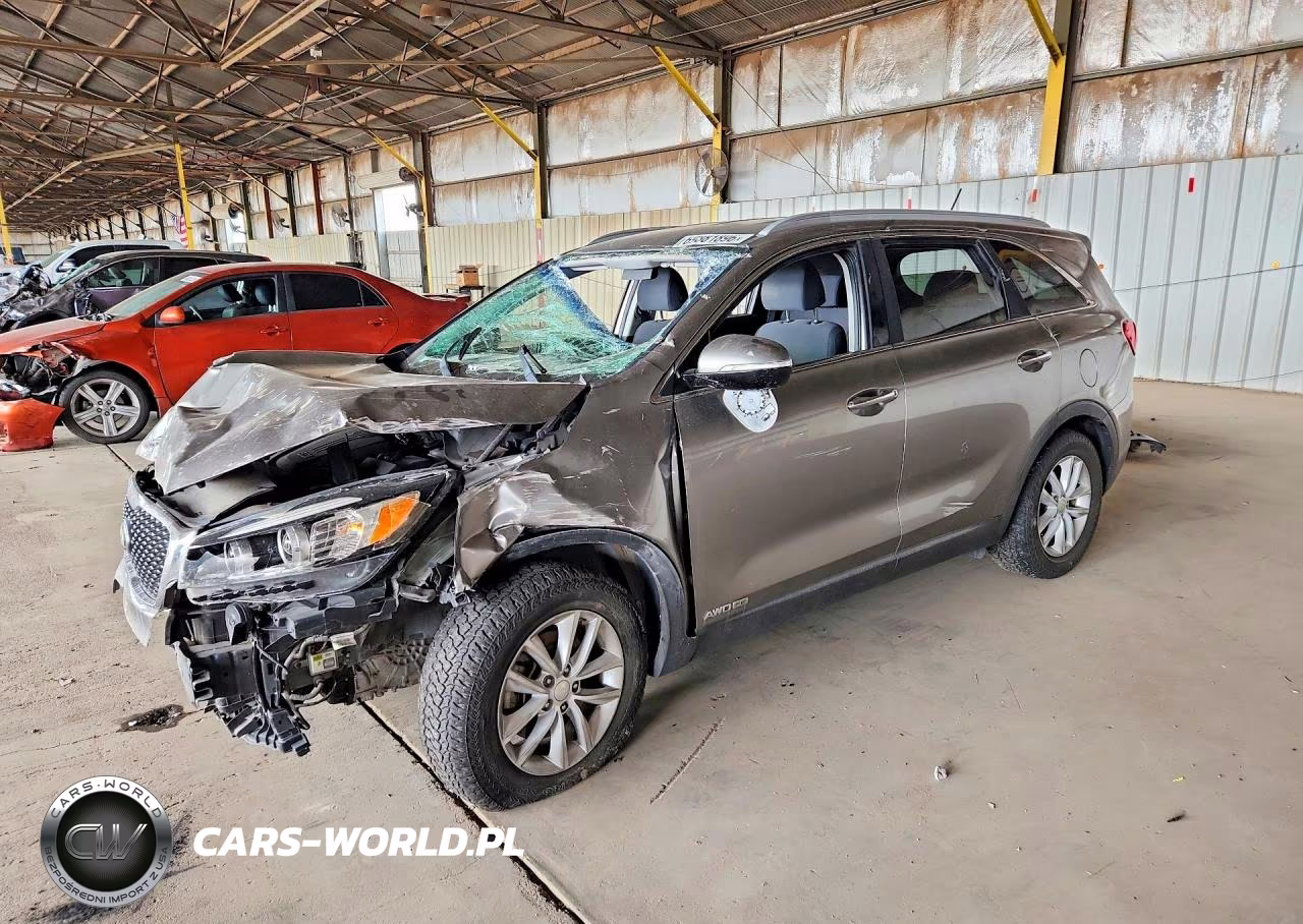 2018 Kia Sorento Lx V6 VIN:5XYPGDA50JG372946 - 1