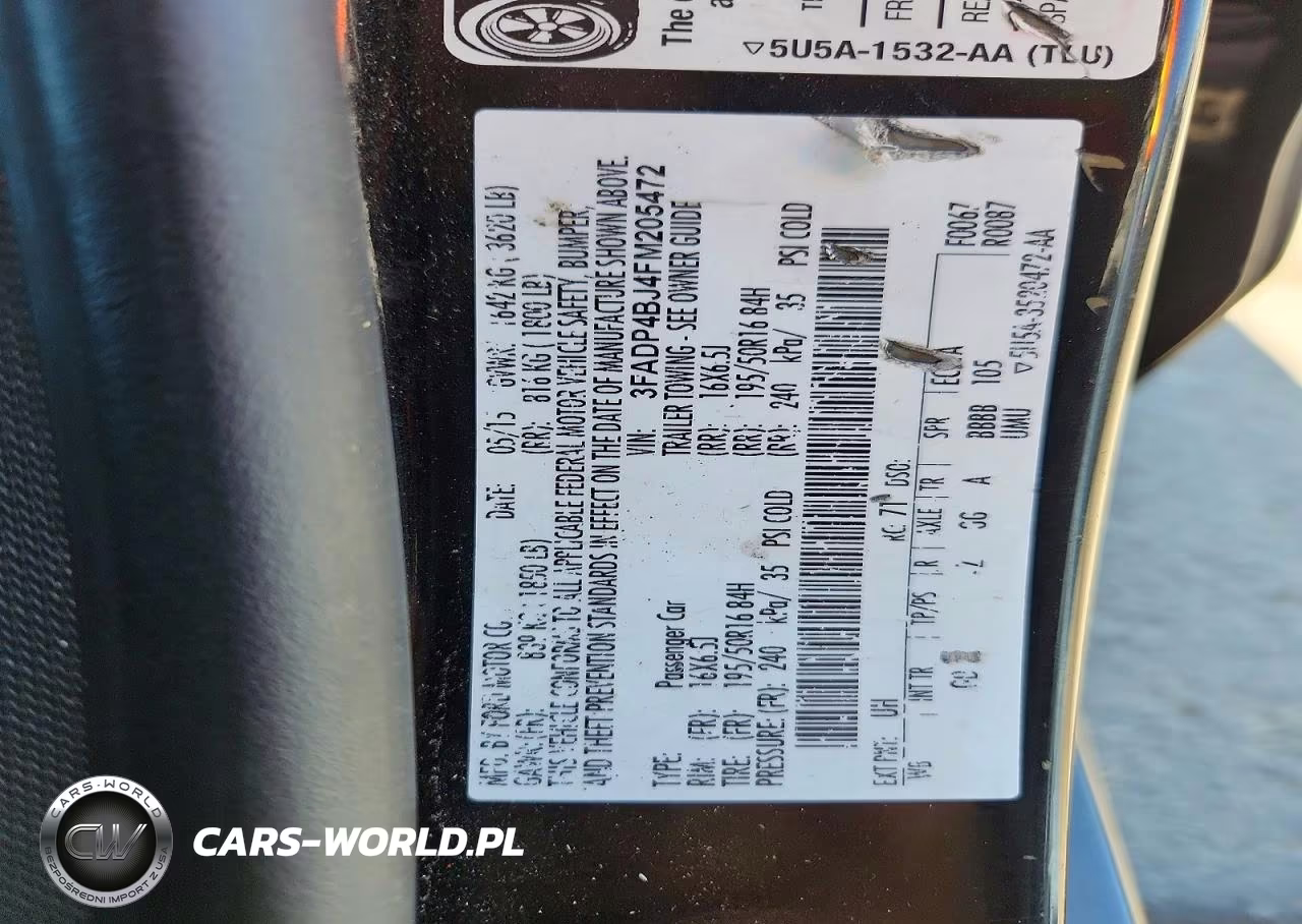 2015 Ford Fiesta Se VIN:3FADP4BJ4FM205472 - 12