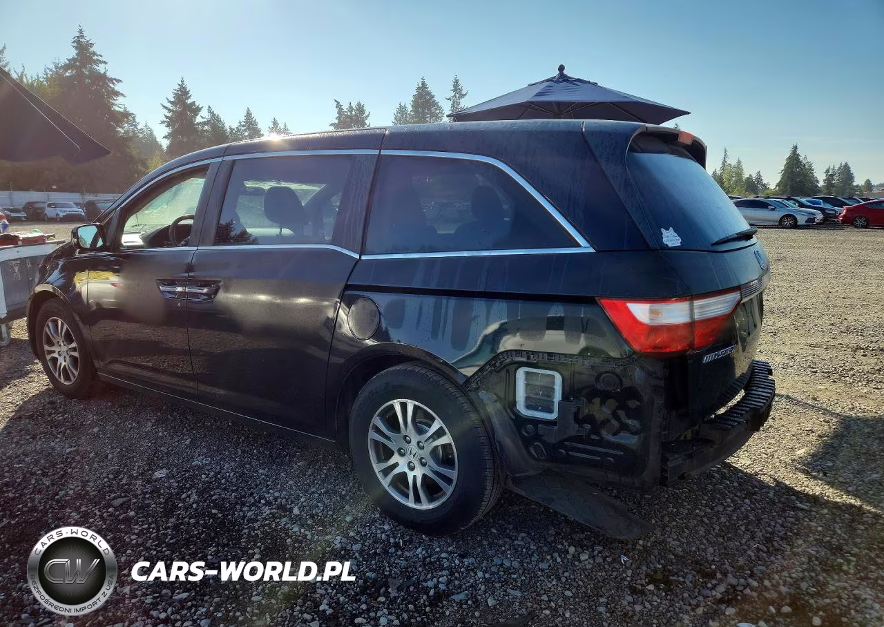 2013 Honda Odyssey Ex VIN:5FNRL5H40DB070656 - 2