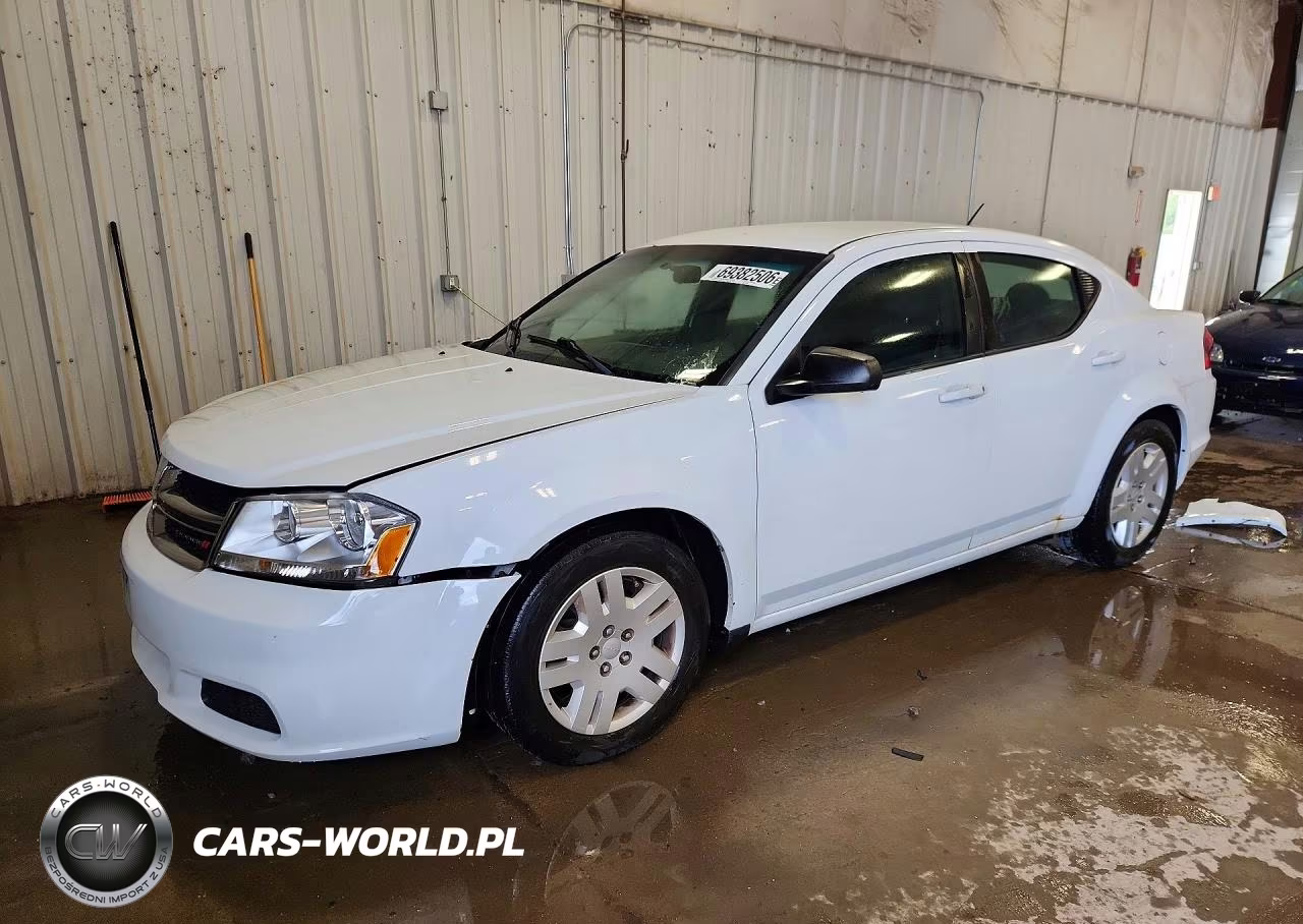 2014 Dodge Avenger Se VIN:1C3CDZAB4EN221699 - 1
