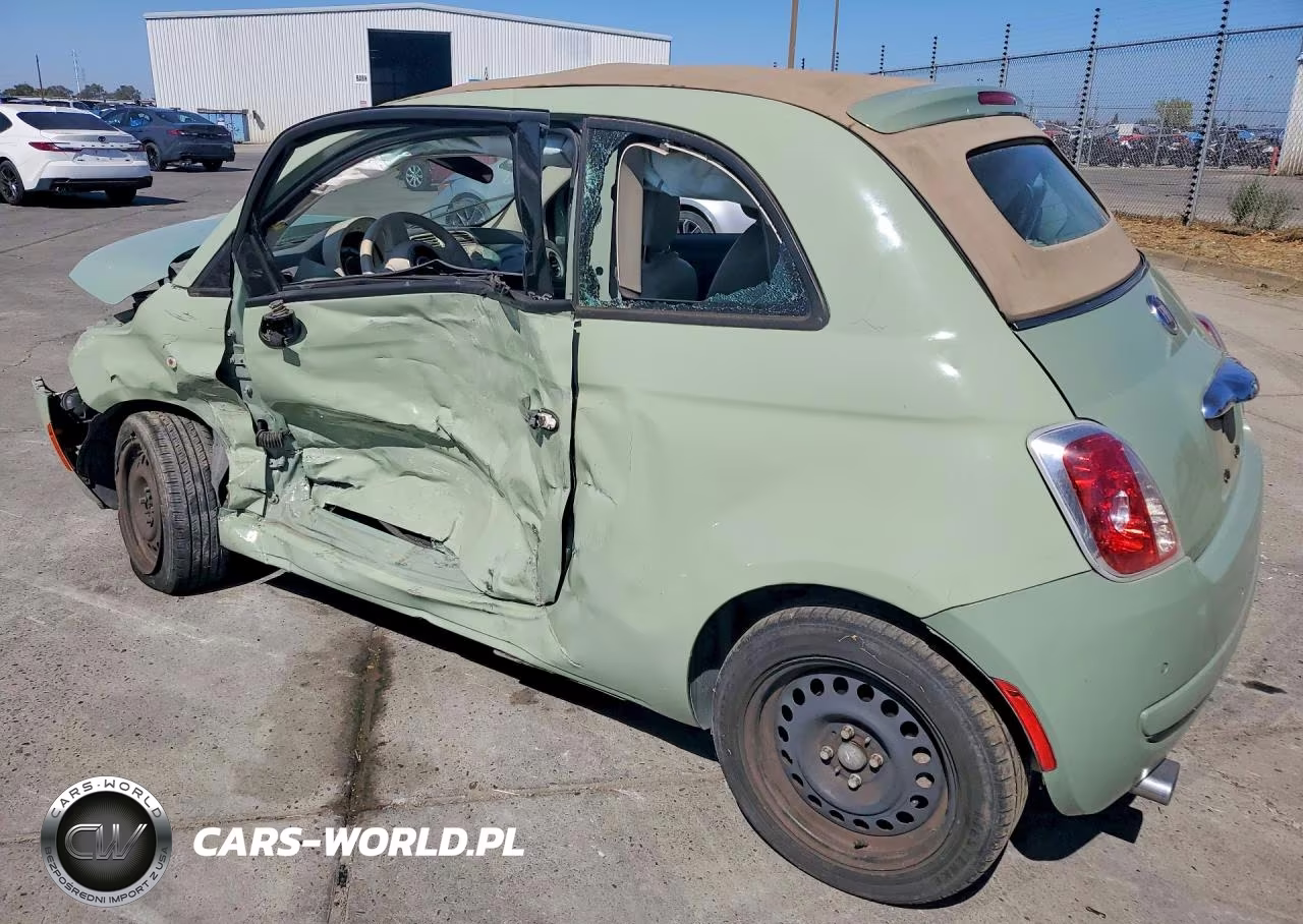 2013 Fiat 500 Pop VIN:3C3CFFDR5DT741166 - 2