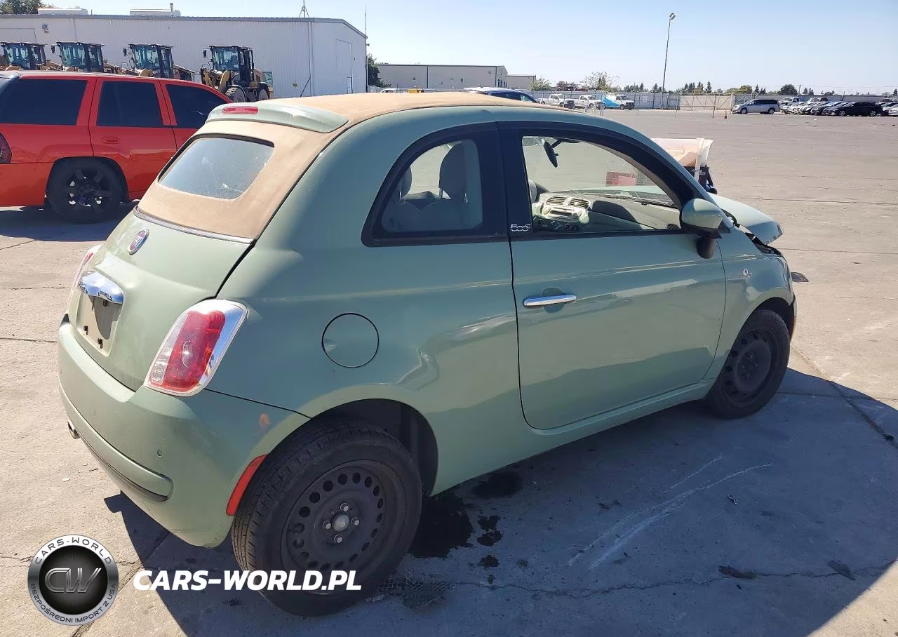 2013 Fiat 500 Pop VIN:3C3CFFDR5DT741166 - 3