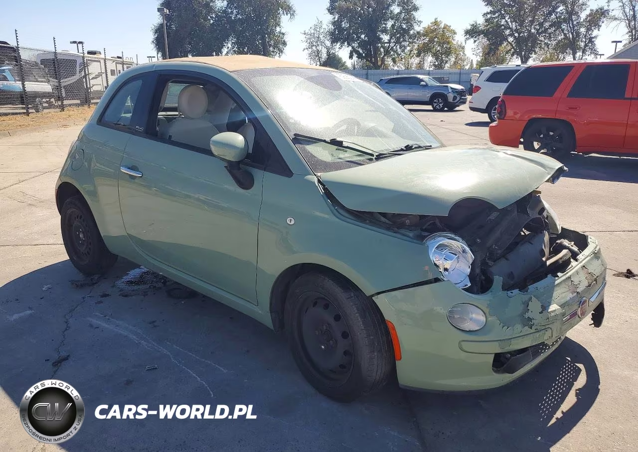 2013 Fiat 500 Pop VIN:3C3CFFDR5DT741166 - 4