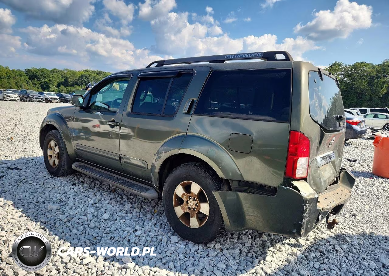 2005 Nissan Pathfinder Xe VIN:5N1AR18W55C741920 - 2