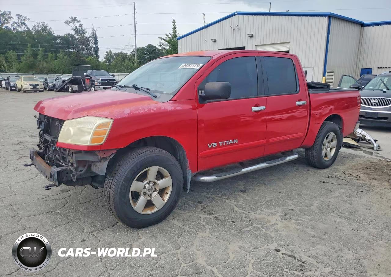 2007 Nissan Titan Xe Ffv VIN:1N6BA07A47N235550 - 1