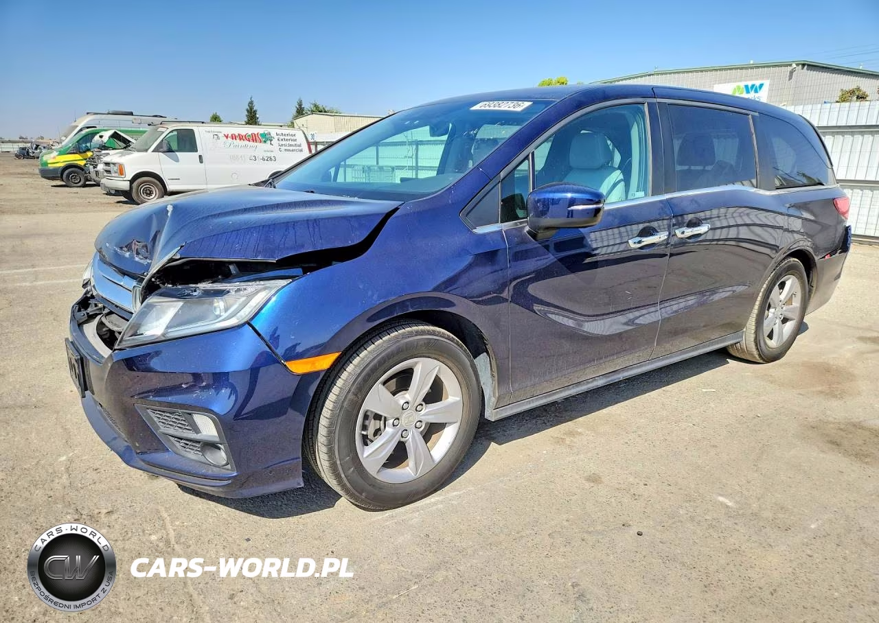 2018 Honda Odyssey Exl VIN:5FNRL6H79JB065547 - 1