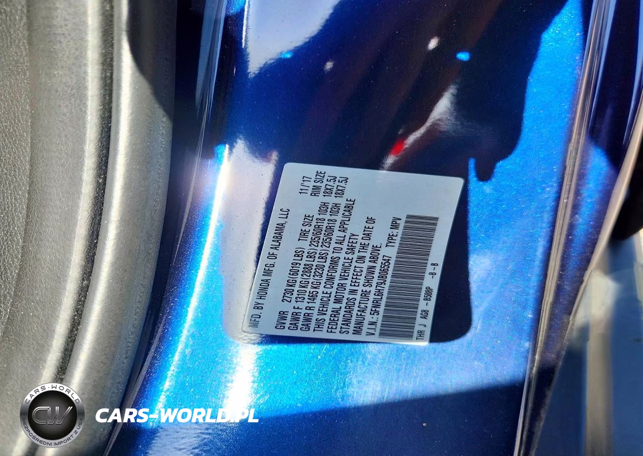 2018 Honda Odyssey Exl VIN:5FNRL6H79JB065547 - 13