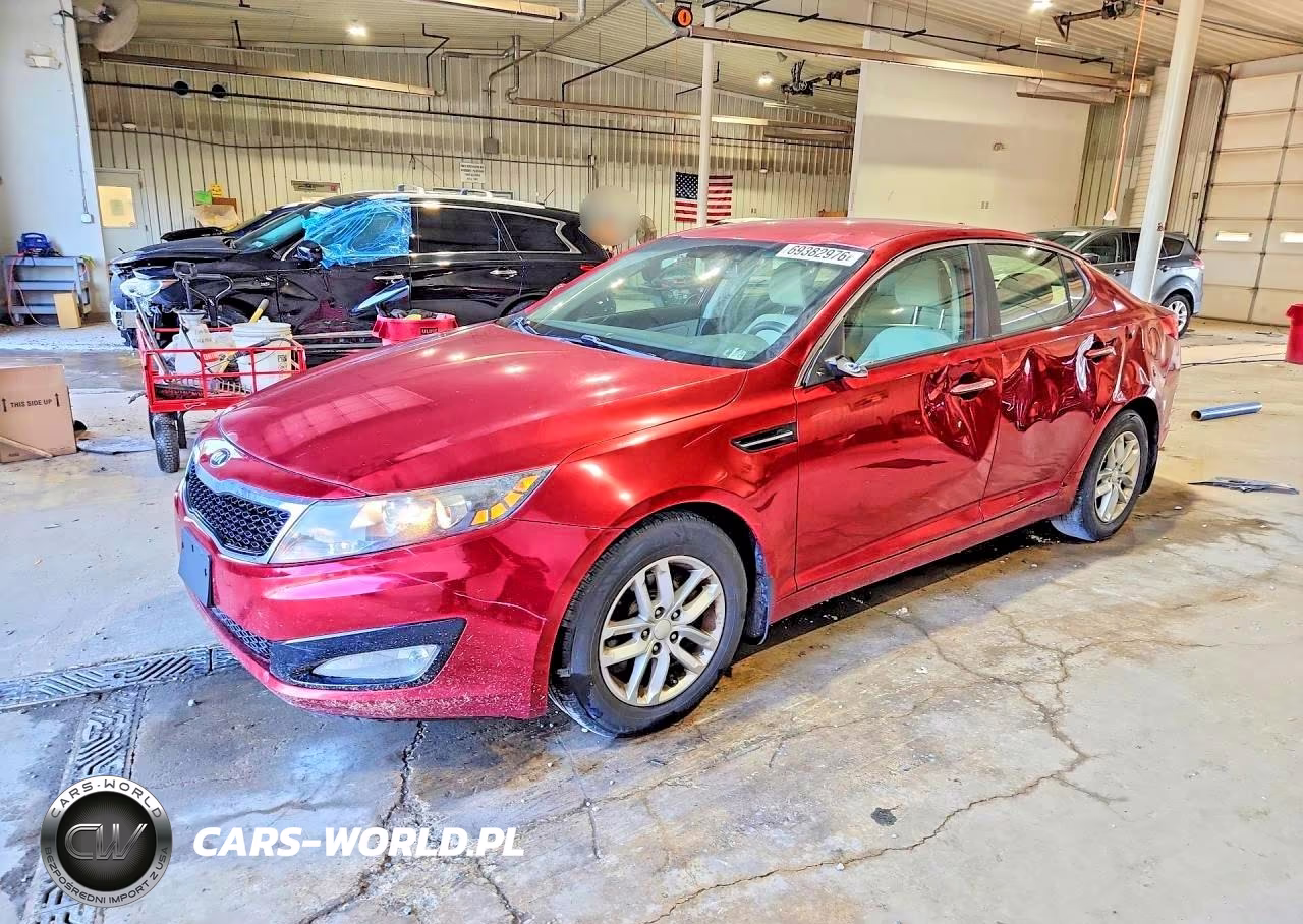 2013 Kia Optima Lx VIN:5XXGM4A77DG256596 - 1