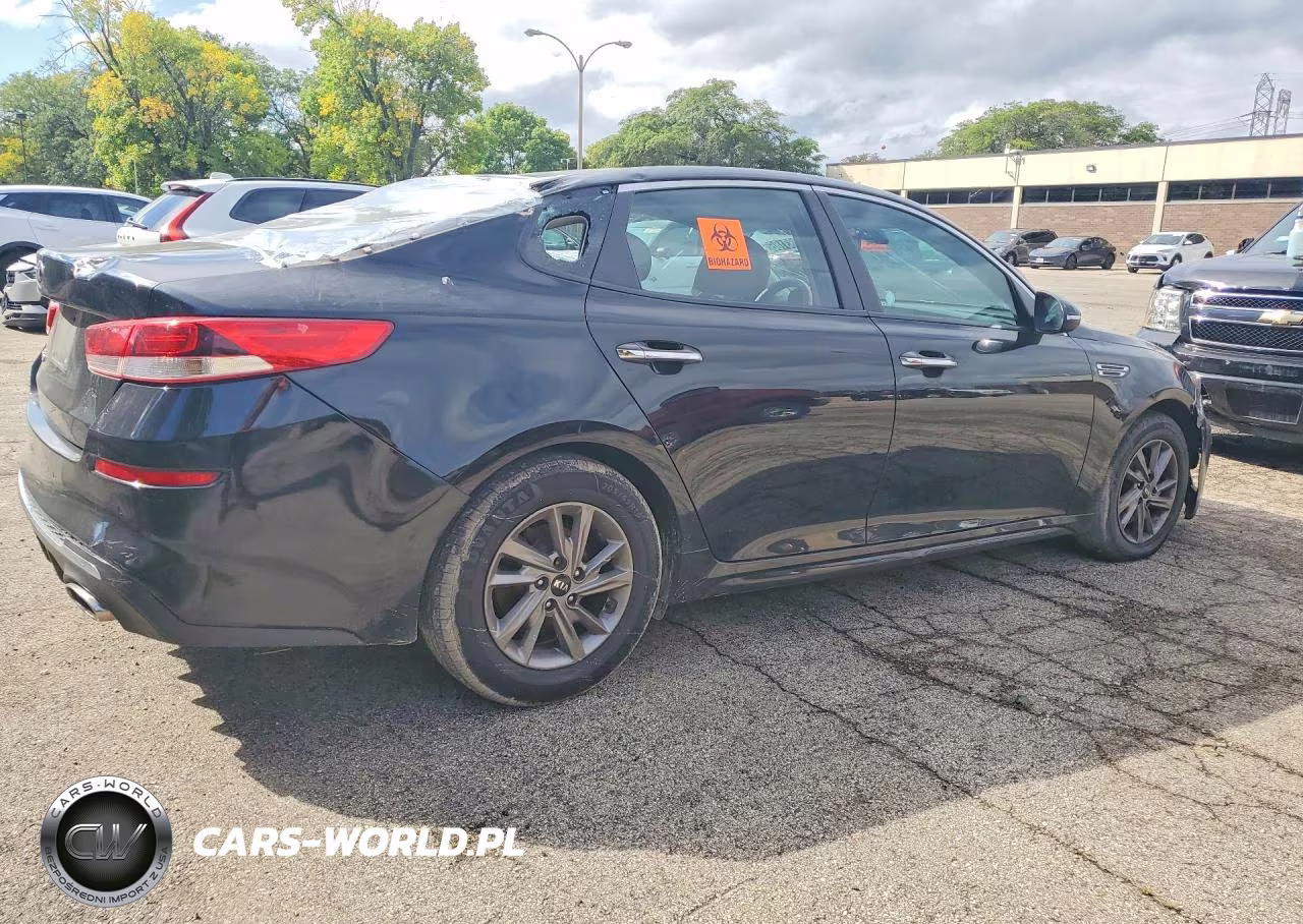 2020 Kia Optima Lx VIN:5XXGT4L35LG383536 - 3