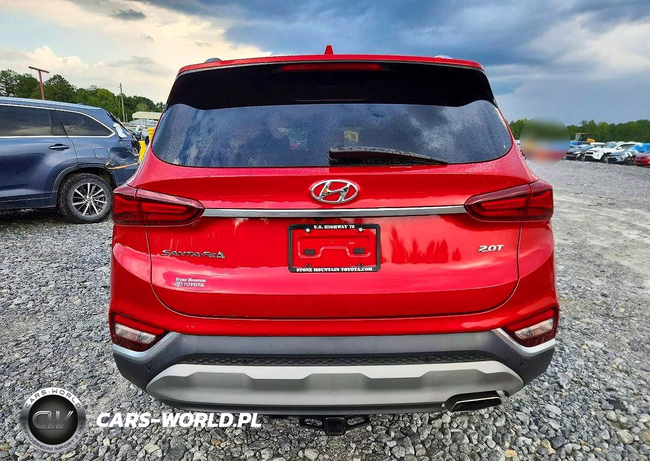 2020 Hyundai Santa Fe Sel 2.0T VIN:5NMS33AAXLH195294 - 6