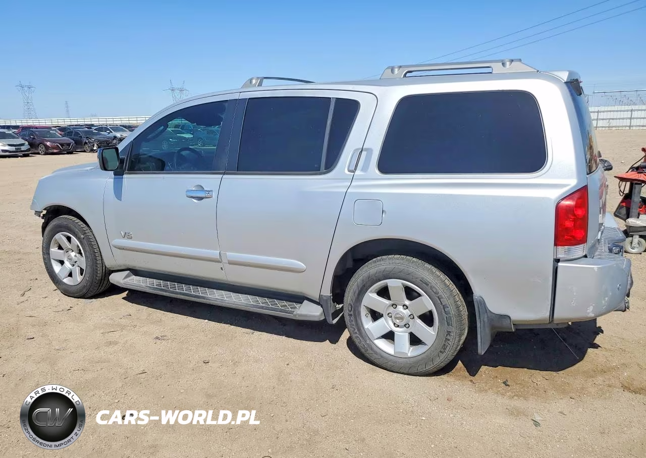 2006 Nissan Armada Se VIN:5N1AA08A96N708477 - 2