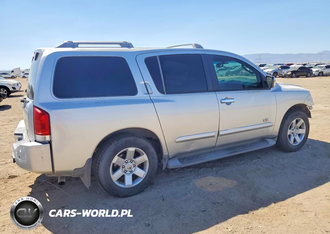 2006 Nissan Armada Se VIN:5N1AA08A96N708477 - 3