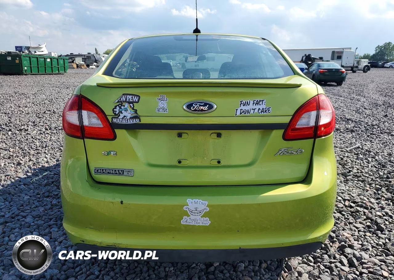 2013 Ford Fiesta Se VIN:3FADP4BJXDM108709 - 6
