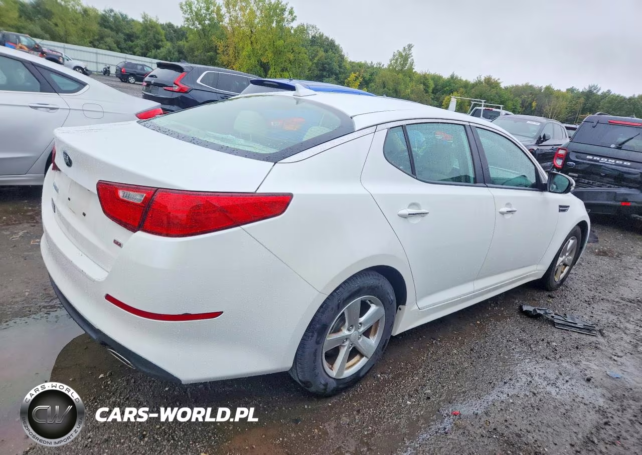 2015 Kia Optima Lx VIN:KNAGM4A78F5535446 - 3