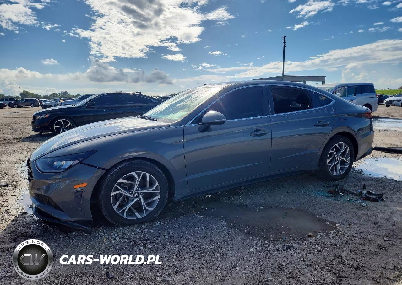 2021 Hyundai Sonata Sel VIN:KMHL64JA1MA149846 - 1