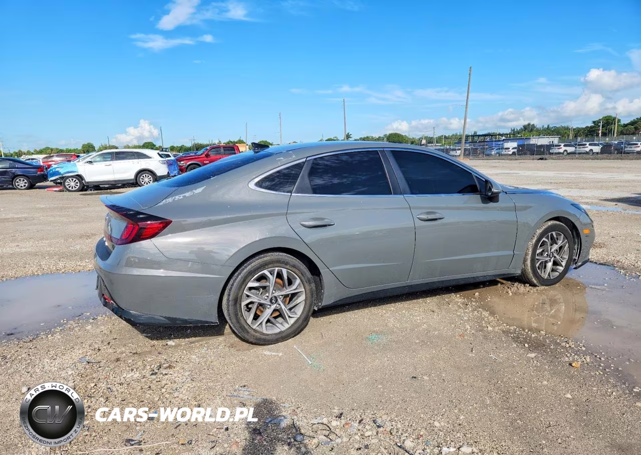 2021 Hyundai Sonata Sel VIN:KMHL64JA1MA149846 - 3