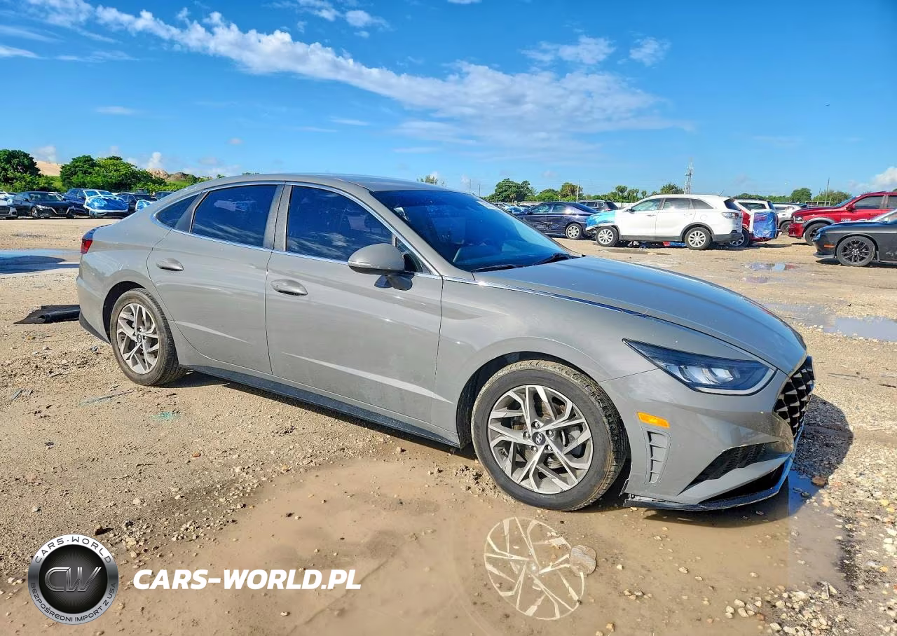 2021 Hyundai Sonata Sel VIN:KMHL64JA1MA149846 - 4