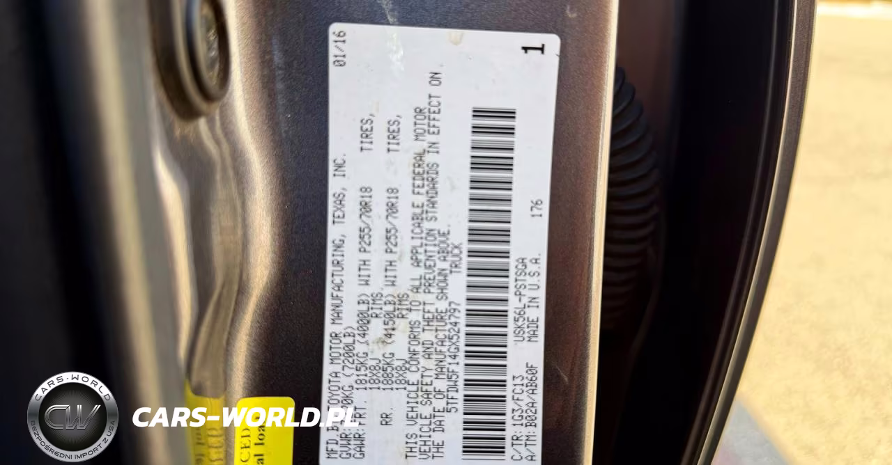 2016 Toyota Tundra Sr5 VIN:5TFDW5F14GX524797 - 10
