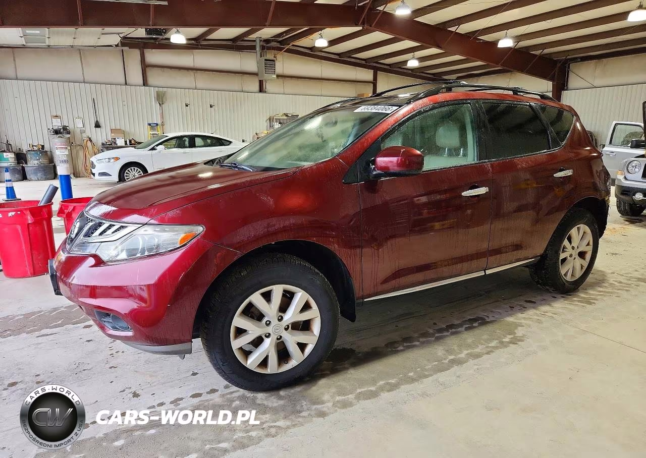 2011 Nissan Murano S VIN:JN8AZ1MW2BW177149 - 1