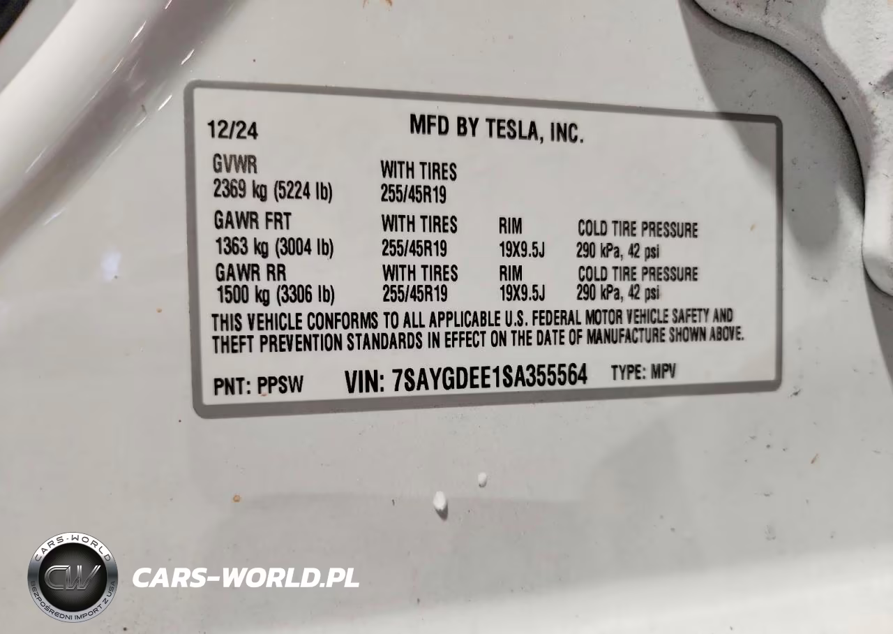 2025 Tesla Model Y VIN:7SAYGDEE1SA355564 - 13