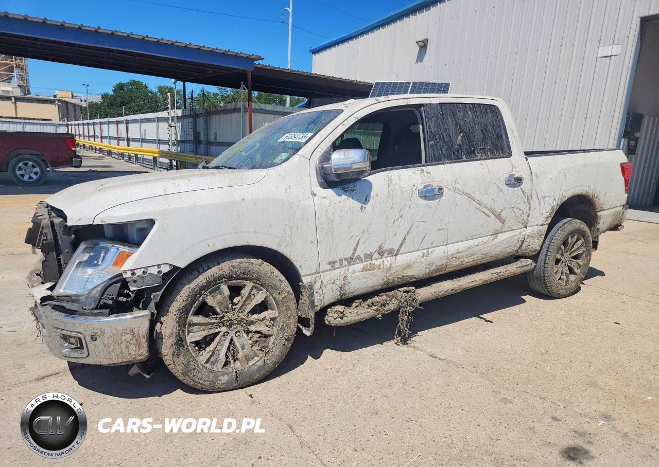 2019 Nissan Titan Sl VIN:1N6AA1E66KN500574 - 1