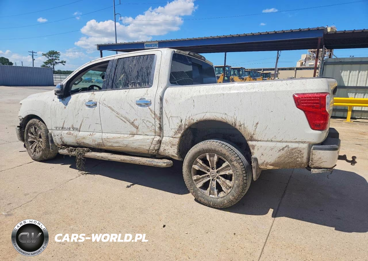 2019 Nissan Titan Sl VIN:1N6AA1E66KN500574 - 2