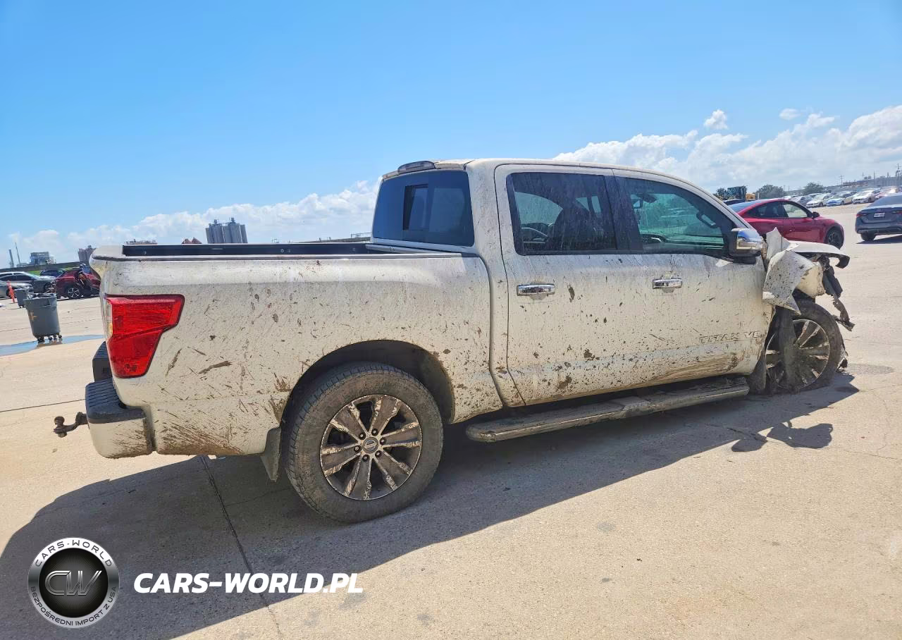 2019 Nissan Titan Sl VIN:1N6AA1E66KN500574 - 3