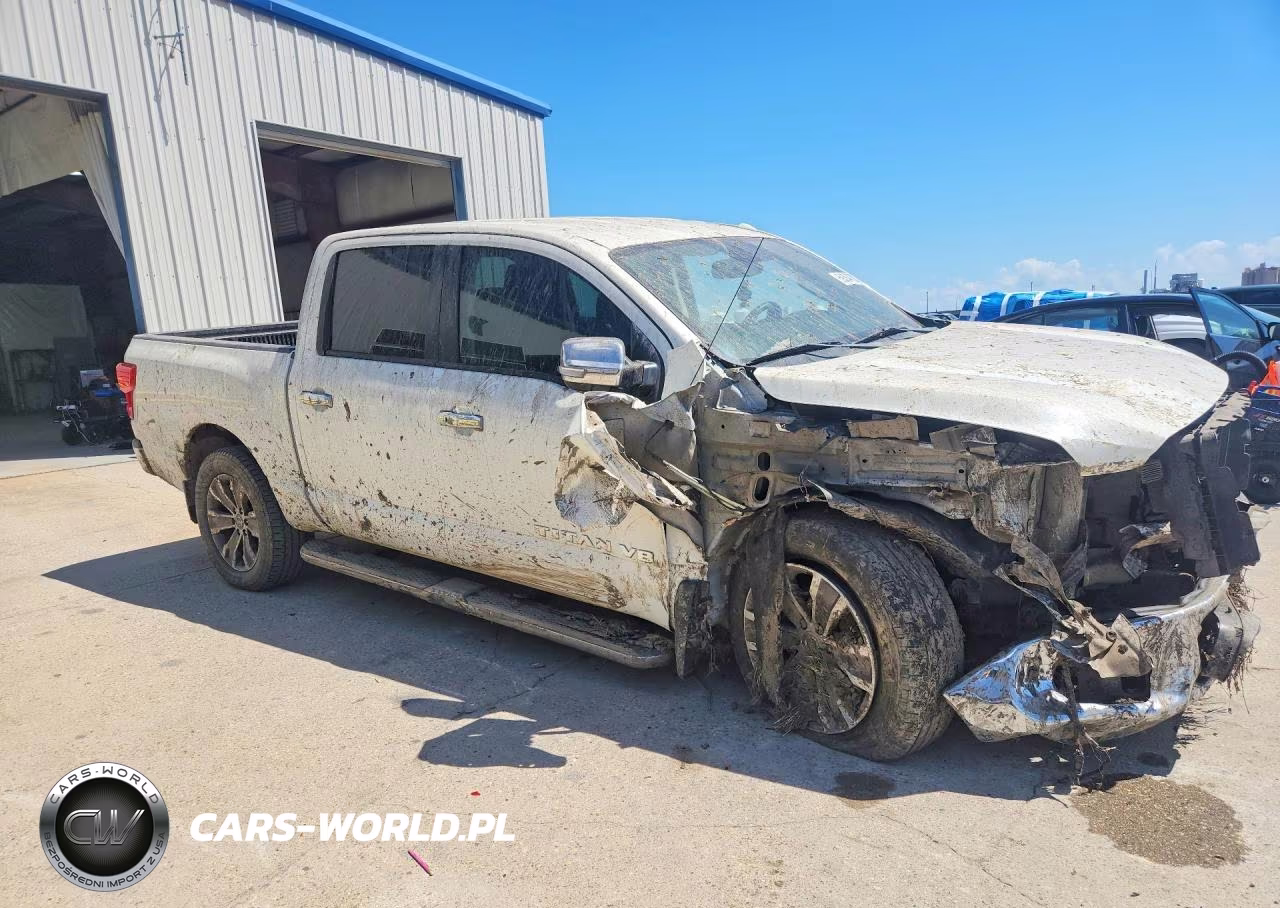 2019 Nissan Titan Sl VIN:1N6AA1E66KN500574 - 4