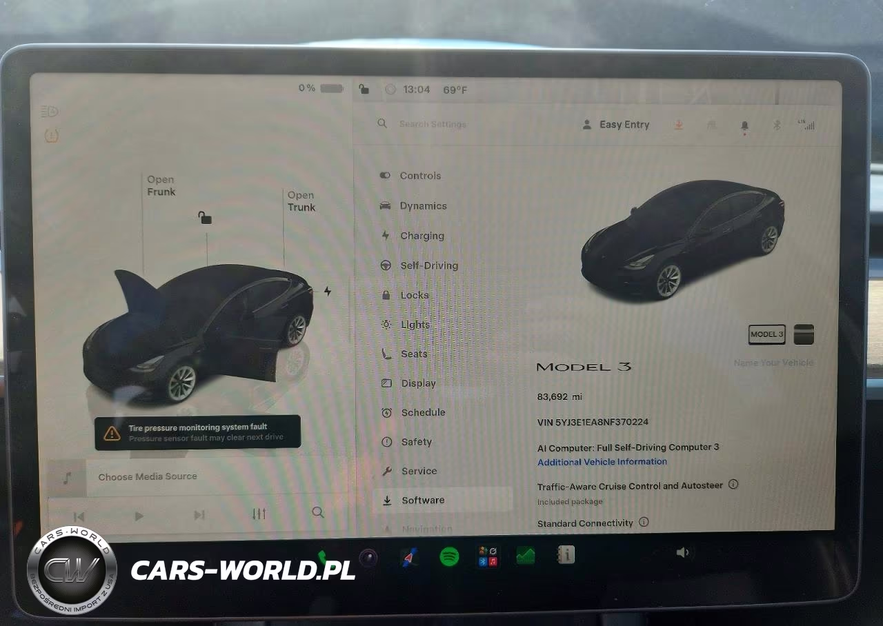 2022 Tesla Model 3 VIN:5YJ3E1EA8NF370224 - 9