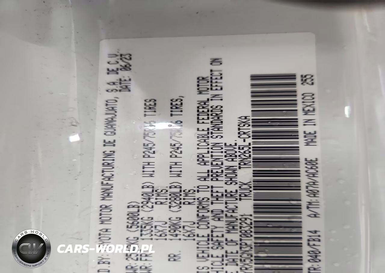 2023 Toyota Tacoma Sr VIN:3TYRX5GN3PT083291 - 12