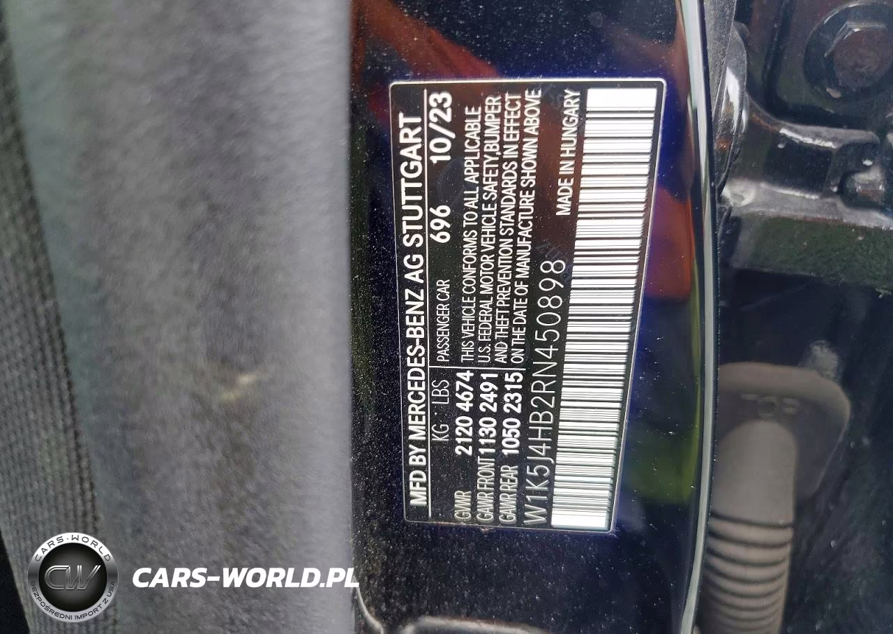 2024 Mercedes-Benz Cla 250 4Matic VIN:W1K5J4HB2RN450898 - 12