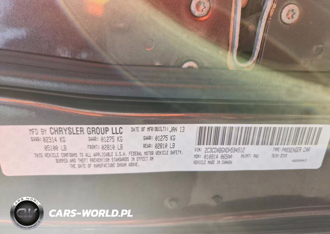 2013 Dodge Charger Se VIN:2C3CDXBGXDH594512 - 13