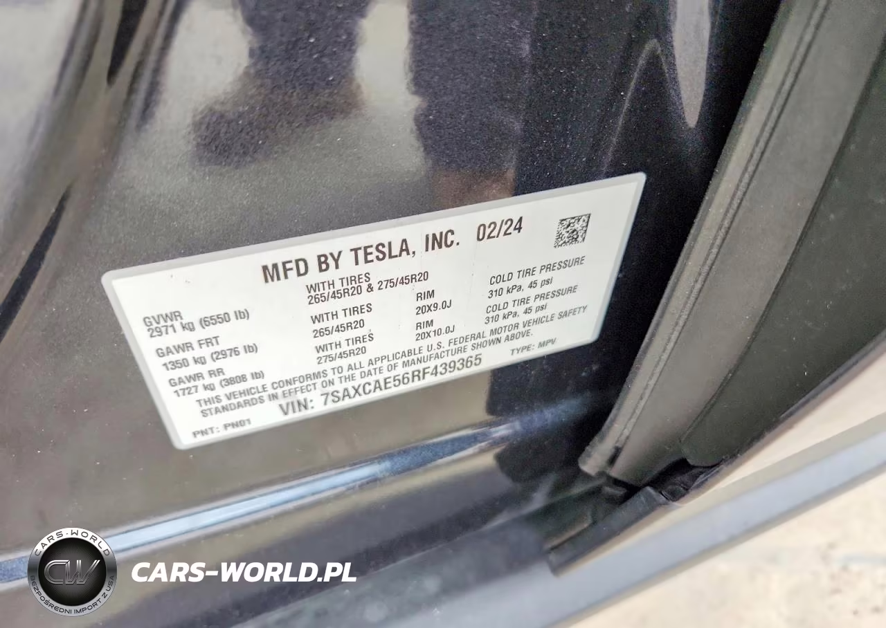 2024 Tesla Model X VIN:7SAXCAE56RF439365 - 12