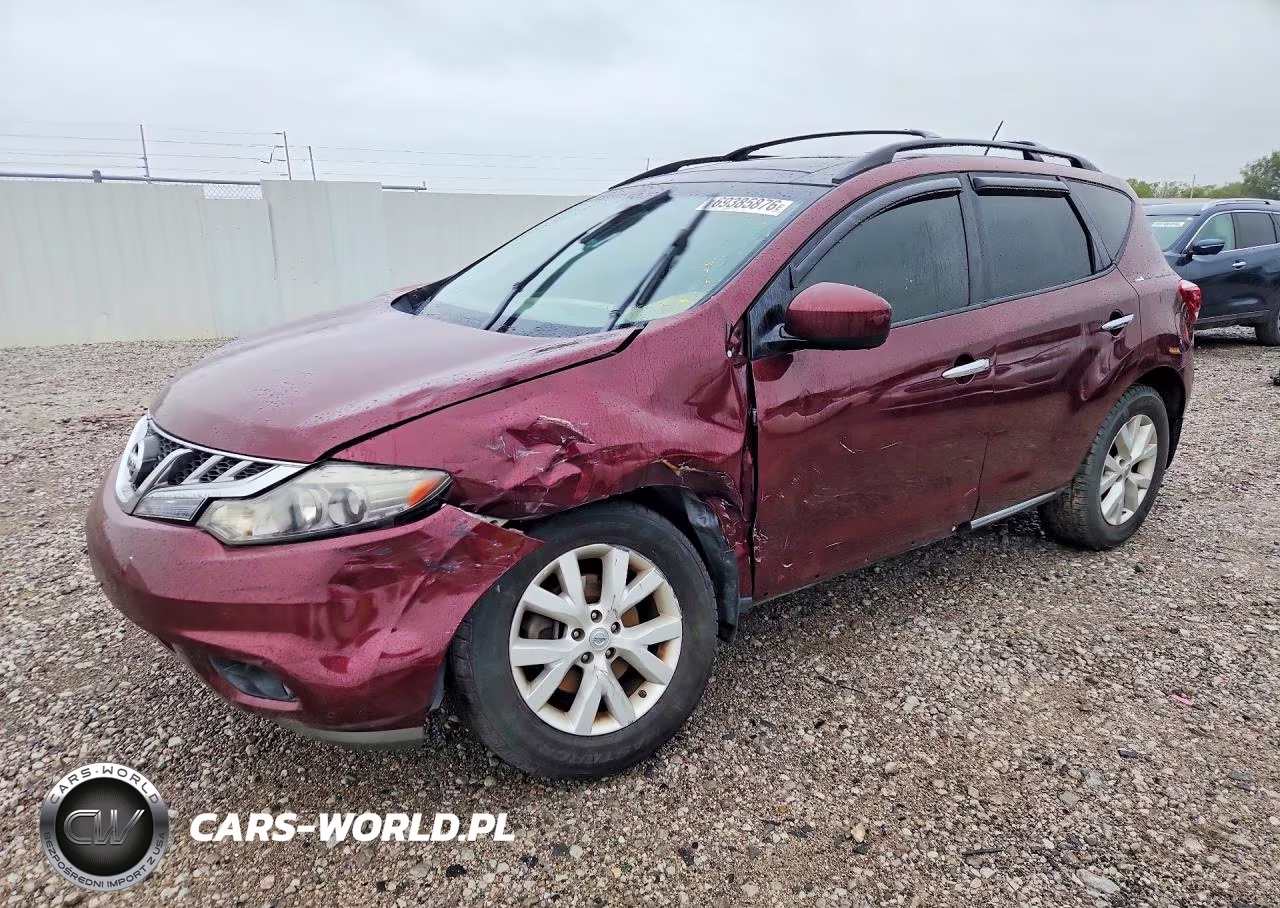 2011 Nissan Murano S VIN:JN8AZ1MWXBW163273 - 1