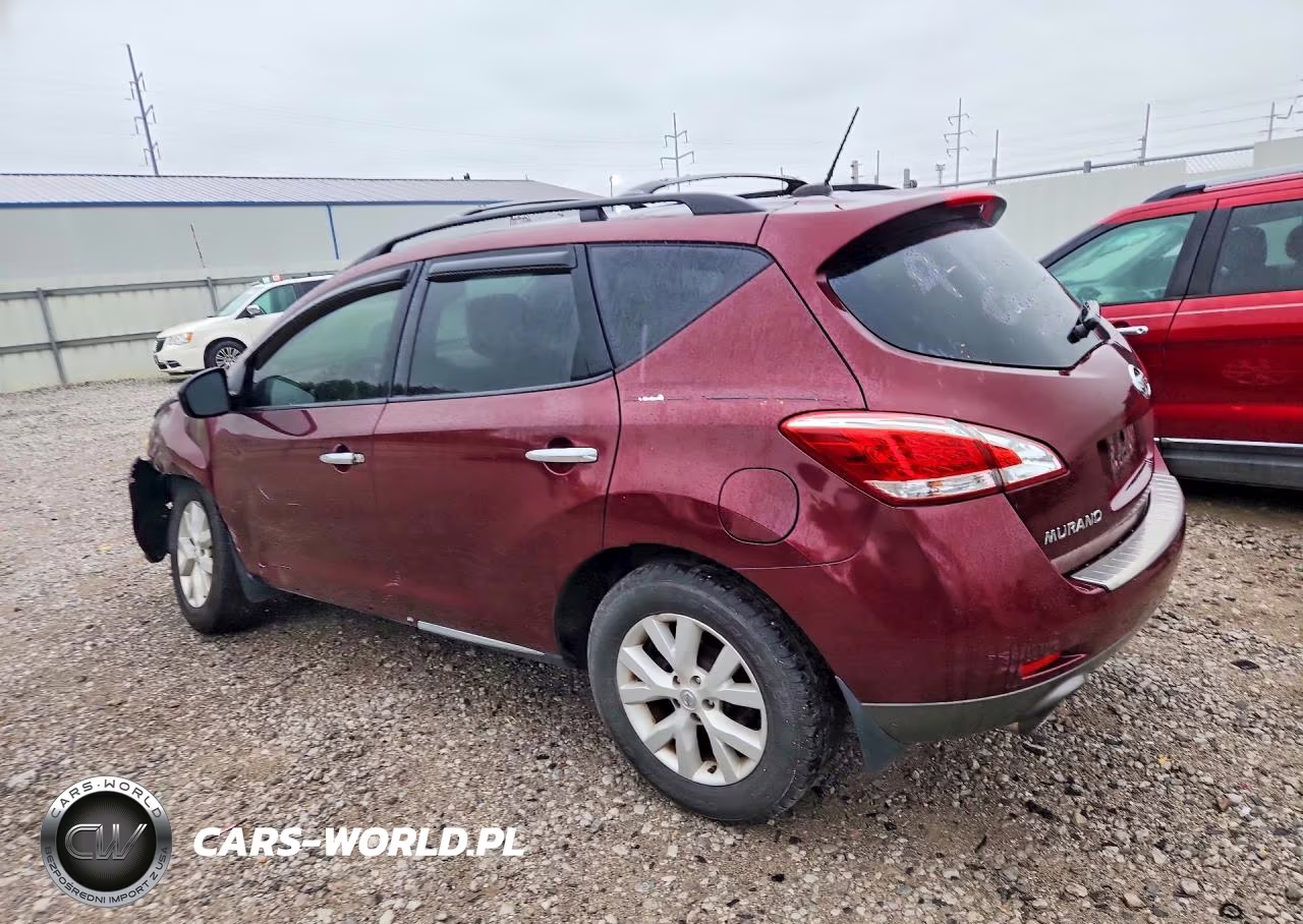 2011 Nissan Murano S VIN:JN8AZ1MWXBW163273 - 2