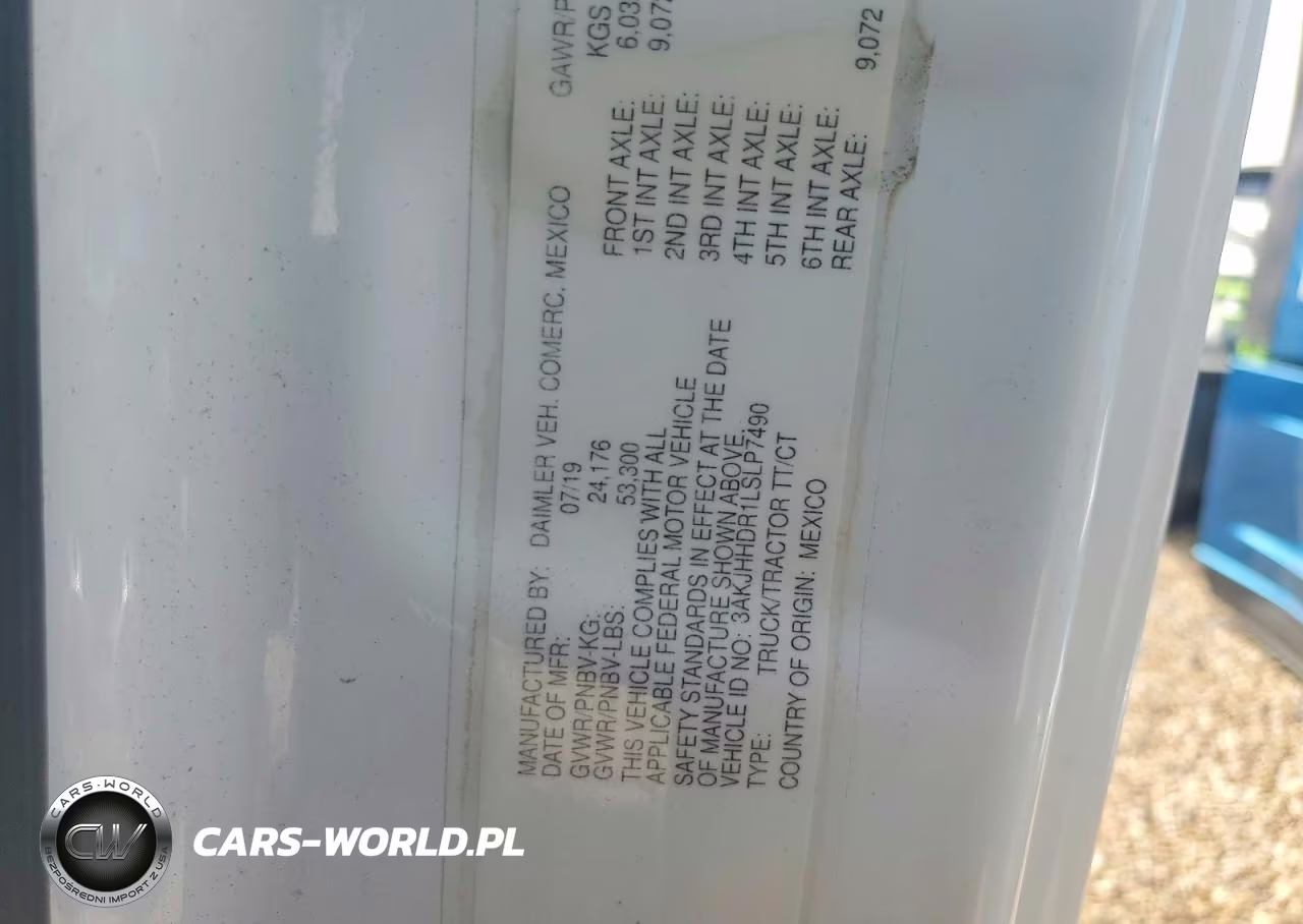2020 Freightliner Cascadia 126 VIN:3AKJHHDR1LSLP7490 - 12