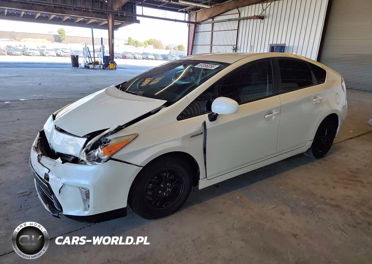2012 Toyota Prius Two VIN:JTDKN3DU9C1554936 - 1