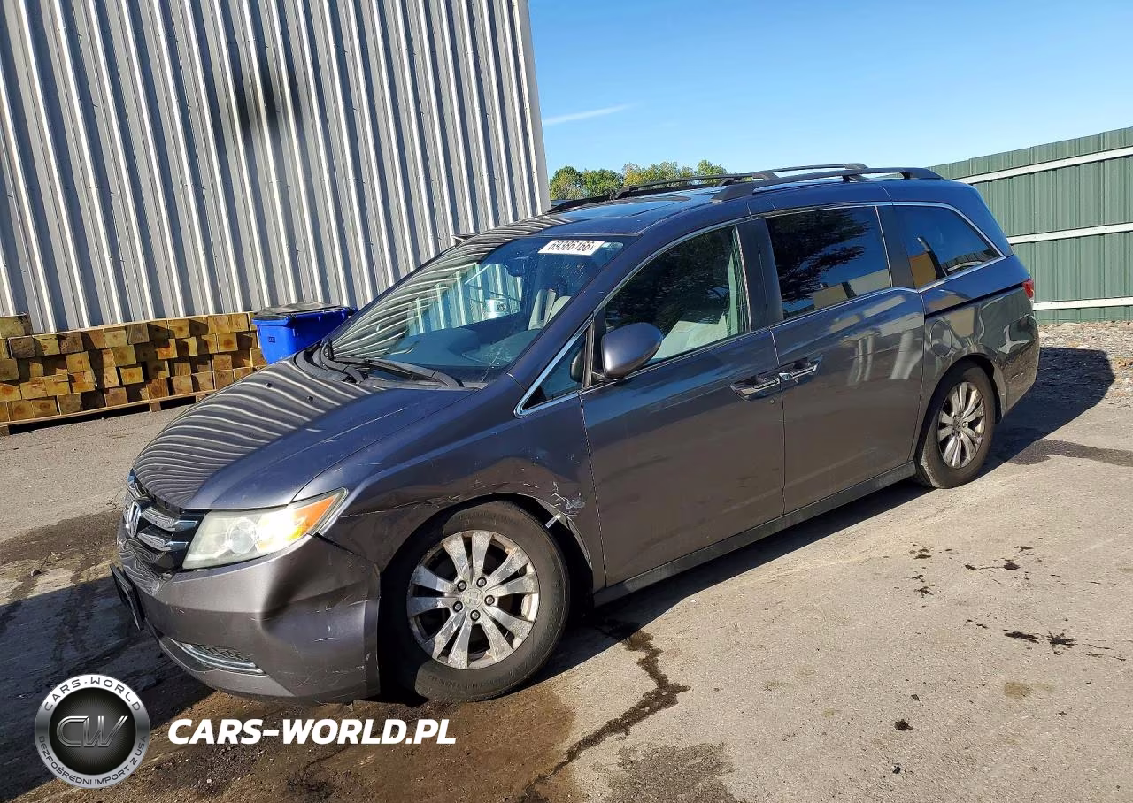 2015 Honda Odyssey Exl VIN:5FNRL5H64FB037891 - 1