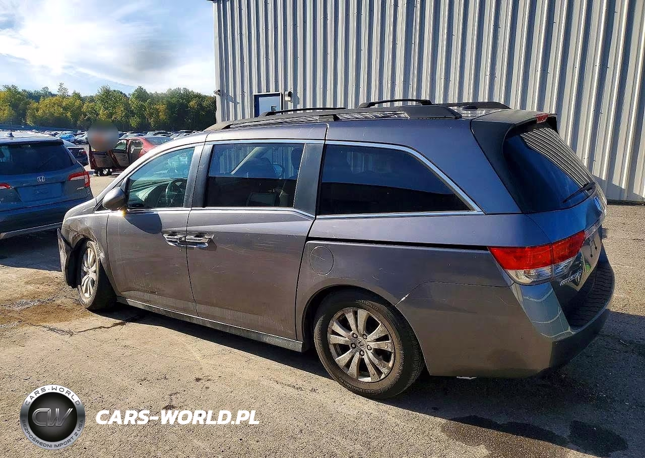 2015 Honda Odyssey Exl VIN:5FNRL5H64FB037891 - 2