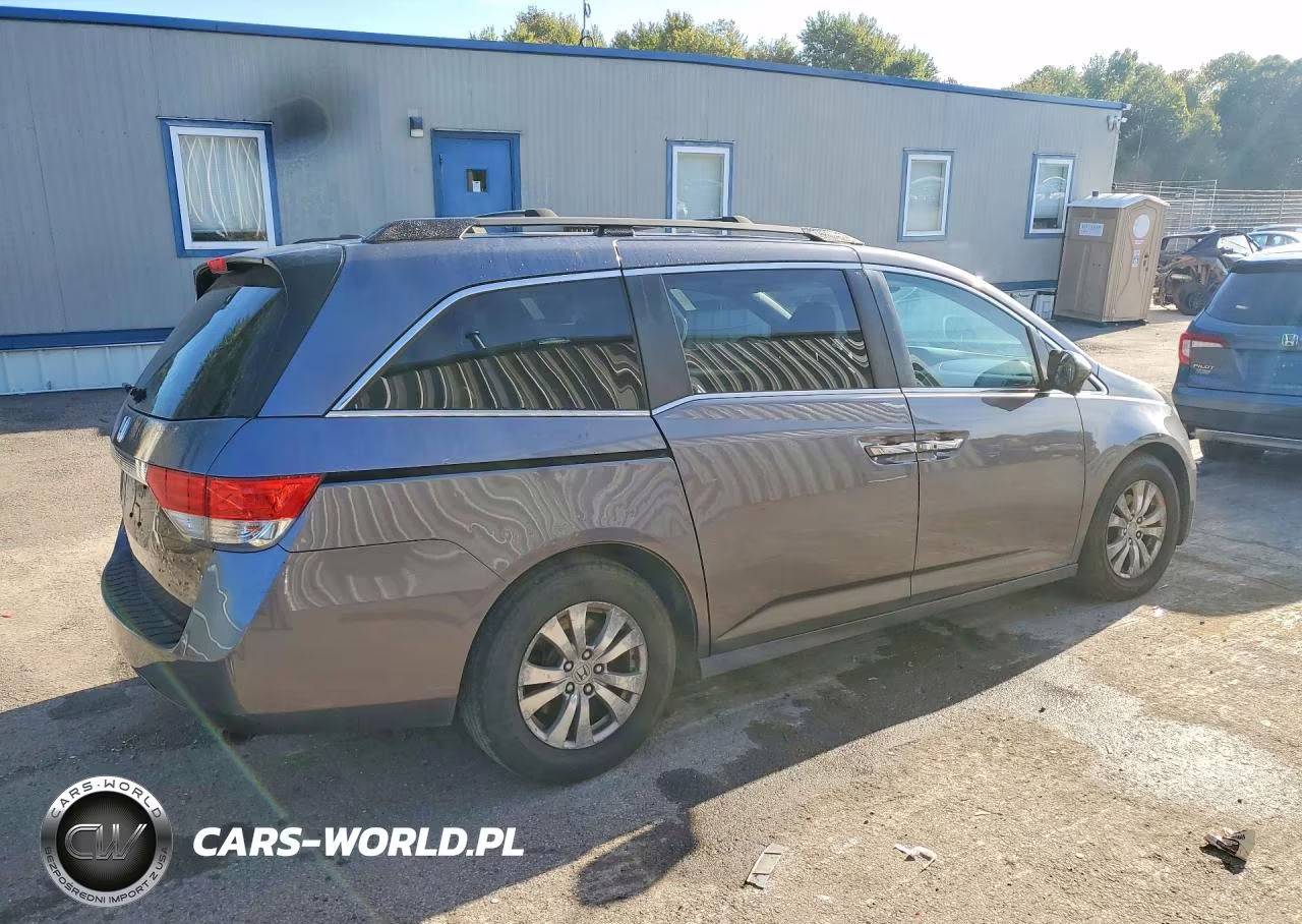 2015 Honda Odyssey Exl VIN:5FNRL5H64FB037891 - 3