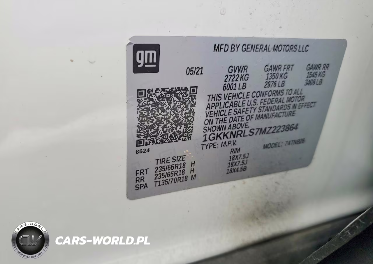 2021 GMC Acadia Sle VIN:1GKKNRLS7MZ223864 - 13