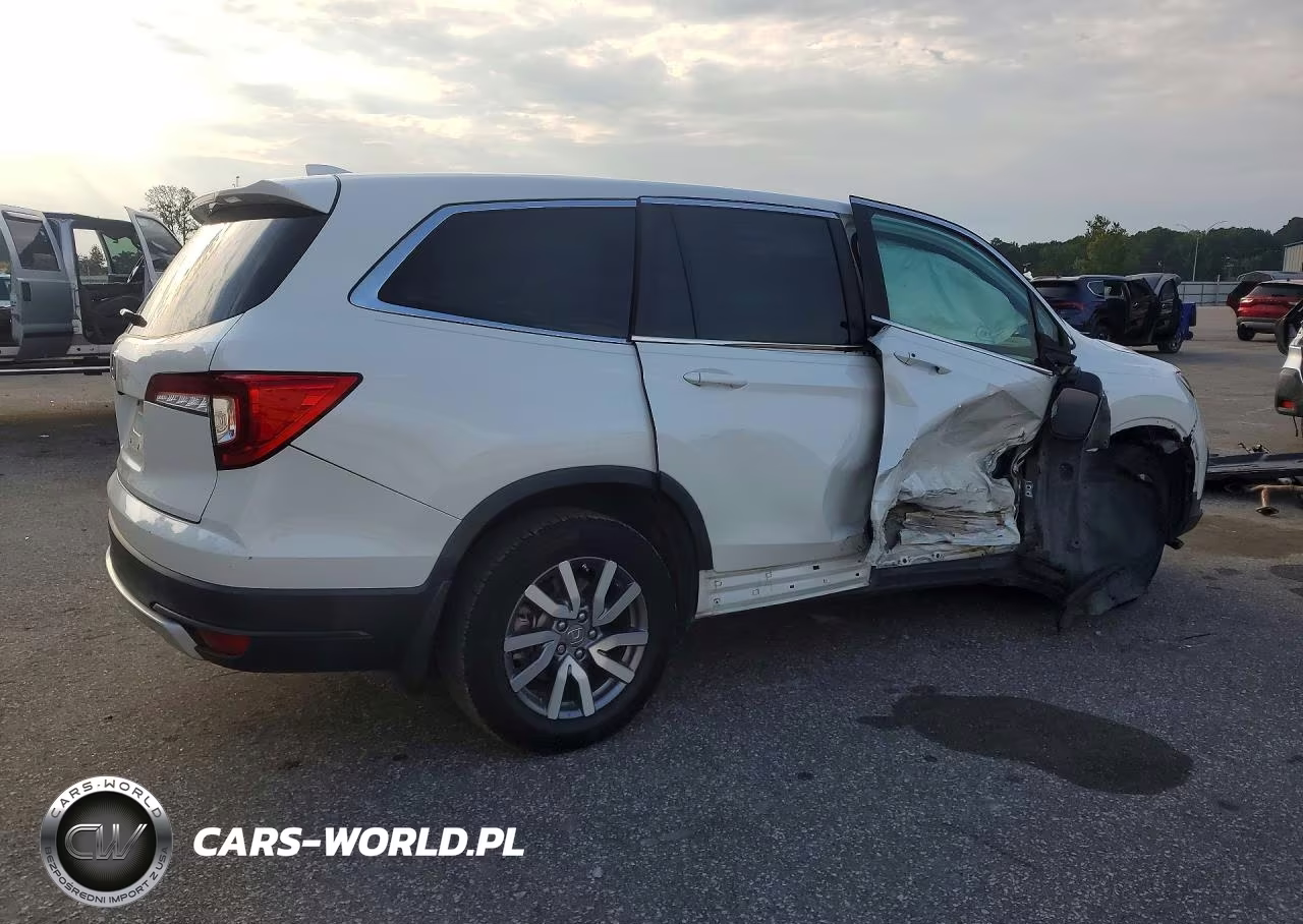 2020 Honda Pilot Exl VIN:5FNYF5H58LB008481 - 3