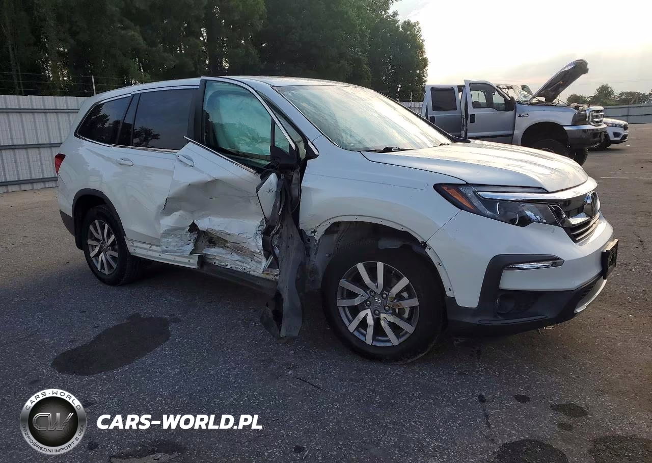 2020 Honda Pilot Exl VIN:5FNYF5H58LB008481 - 4