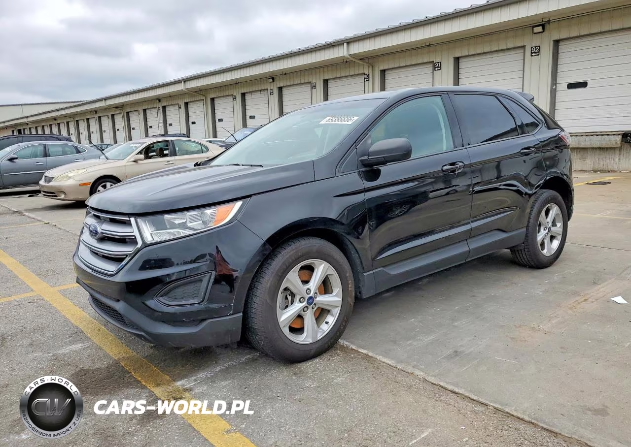 2017 Ford Edge Se VIN:2FMPK4G98HBB42493 - 1