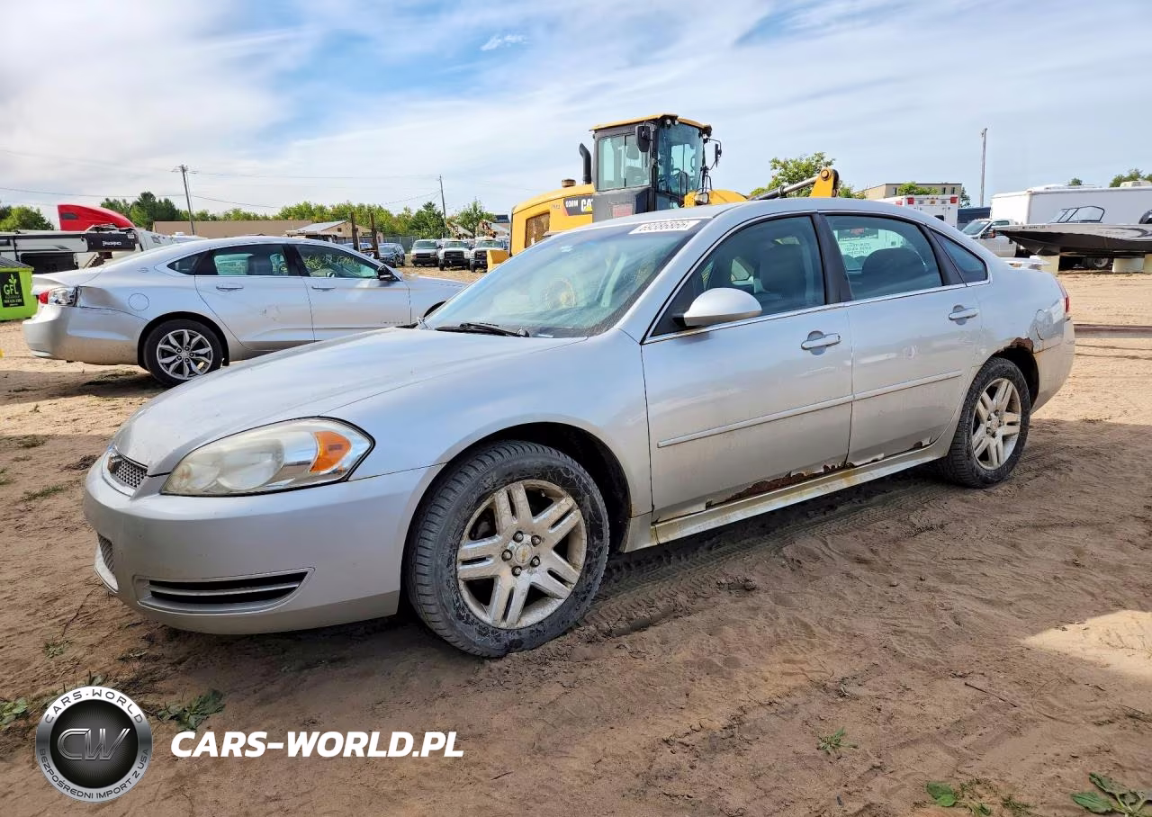 2012 Chevrolet Impala Lt VIN:2G1WG5E3XC1165612 - 1
